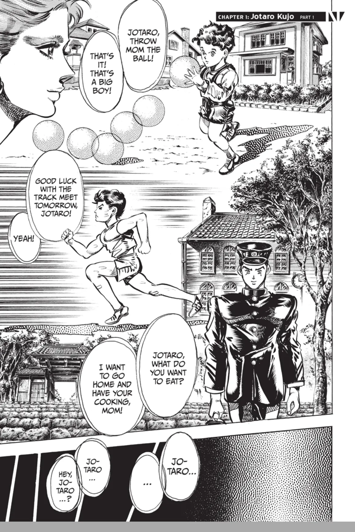 JoJo's Bizarre Adventure Part 3: Stardust Crusaders Manga Volume 1 (Hardcover)