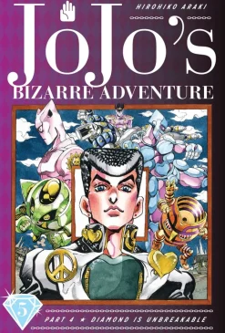 JoJo's Bizarre Adventure Part 4: Diamond is Unbreakable Manga Volume 5 (Hardcover)