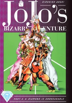 JoJo's Bizarre Adventure Part 4: Diamond is Unbreakable Manga Volume 7 (Hardcover)
