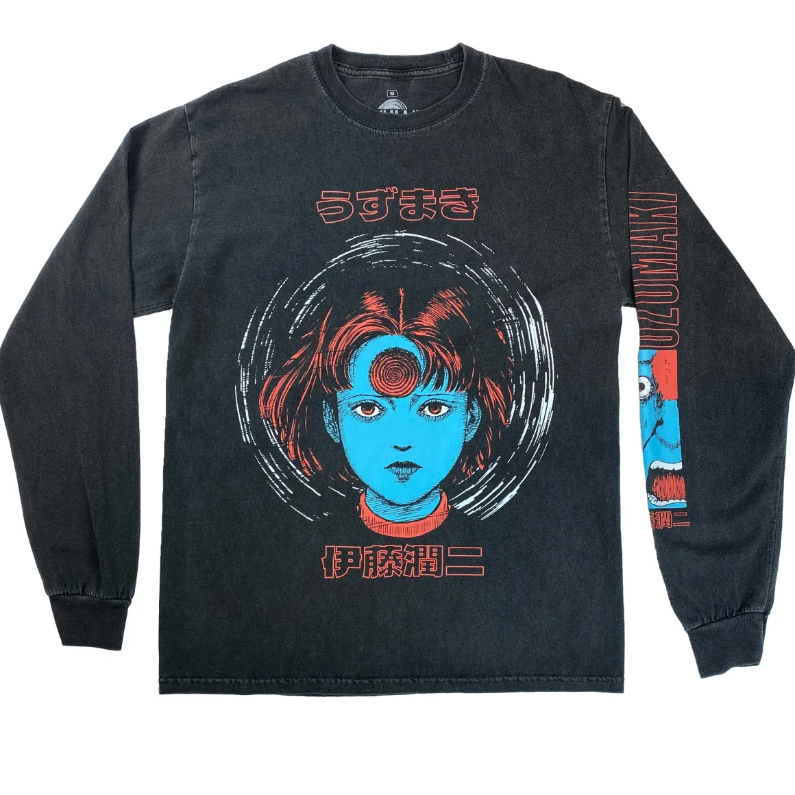 Junji Ito - Spiral Head Long Sleeve Shirt - Crunchyroll Exclusive