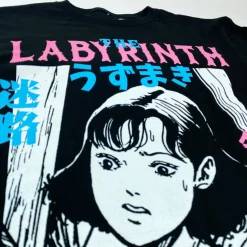 Junji Ito - The Labyrinth Long Sleeve Shirt - Crunchyroll Exclusive