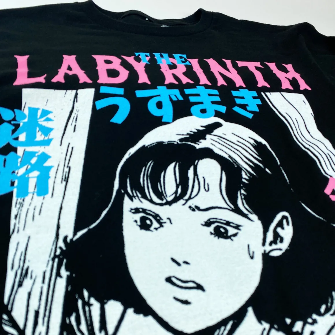 Junji Ito - The Labyrinth Long Sleeve Shirt - Crunchyroll Exclusive