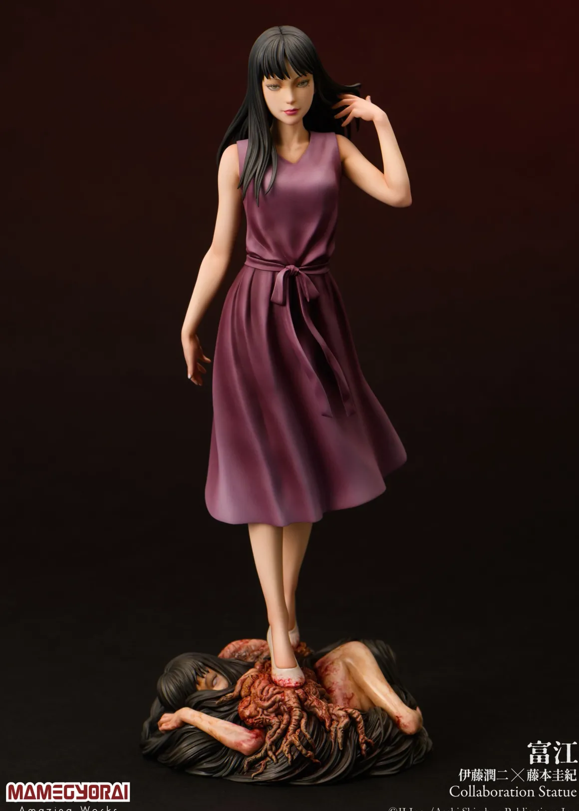 Junji Ito - Tomie Junji Ito x Yoshiki Fujimoto Collaboration Statue Figure