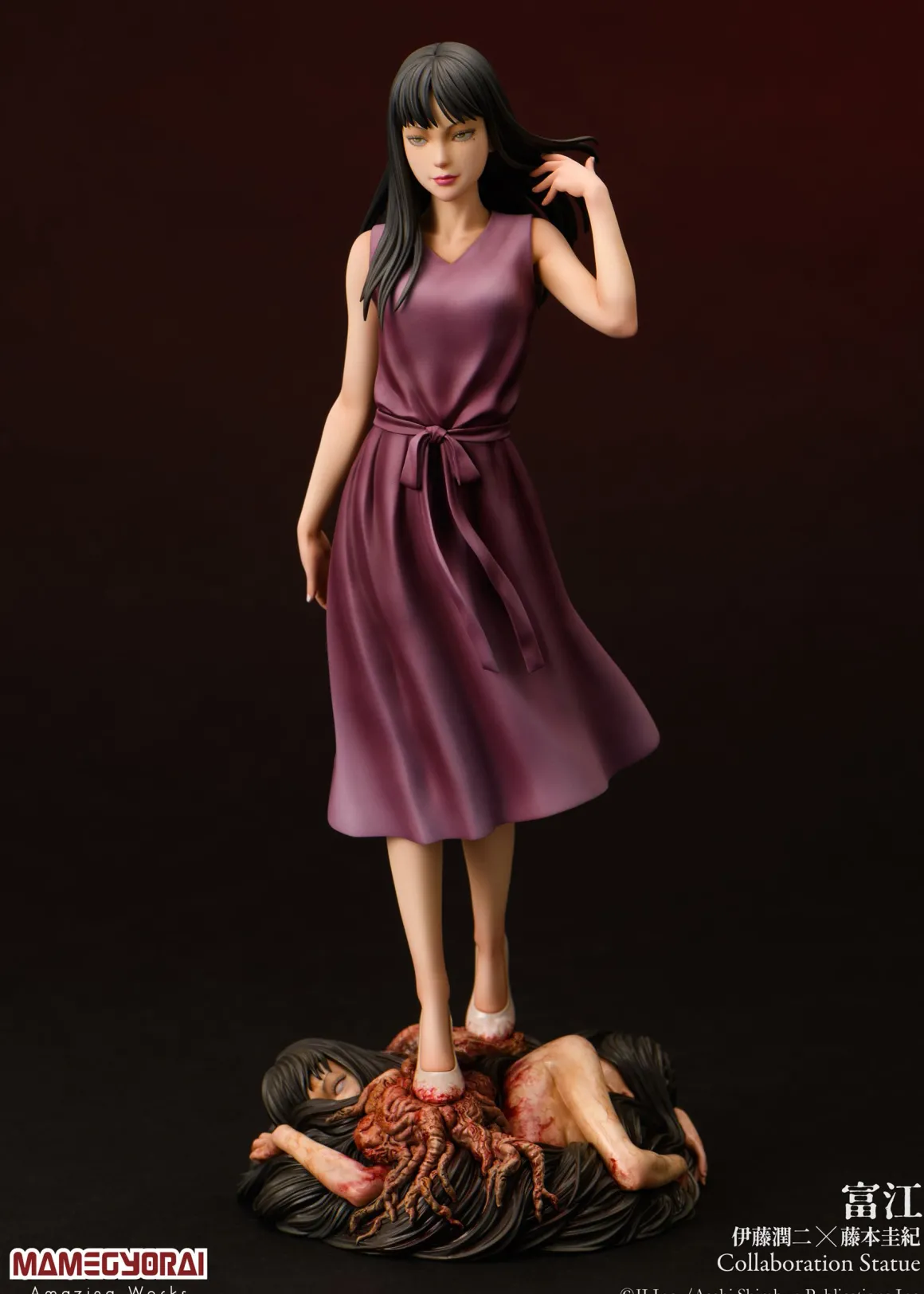 Junji Ito - Tomie Junji Ito x Yoshiki Fujimoto Collaboration Statue Figure