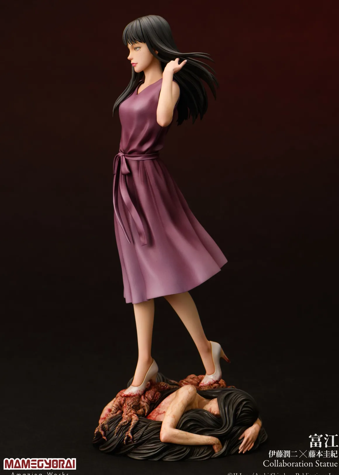 Junji Ito - Tomie Junji Ito x Yoshiki Fujimoto Collaboration Statue Figure