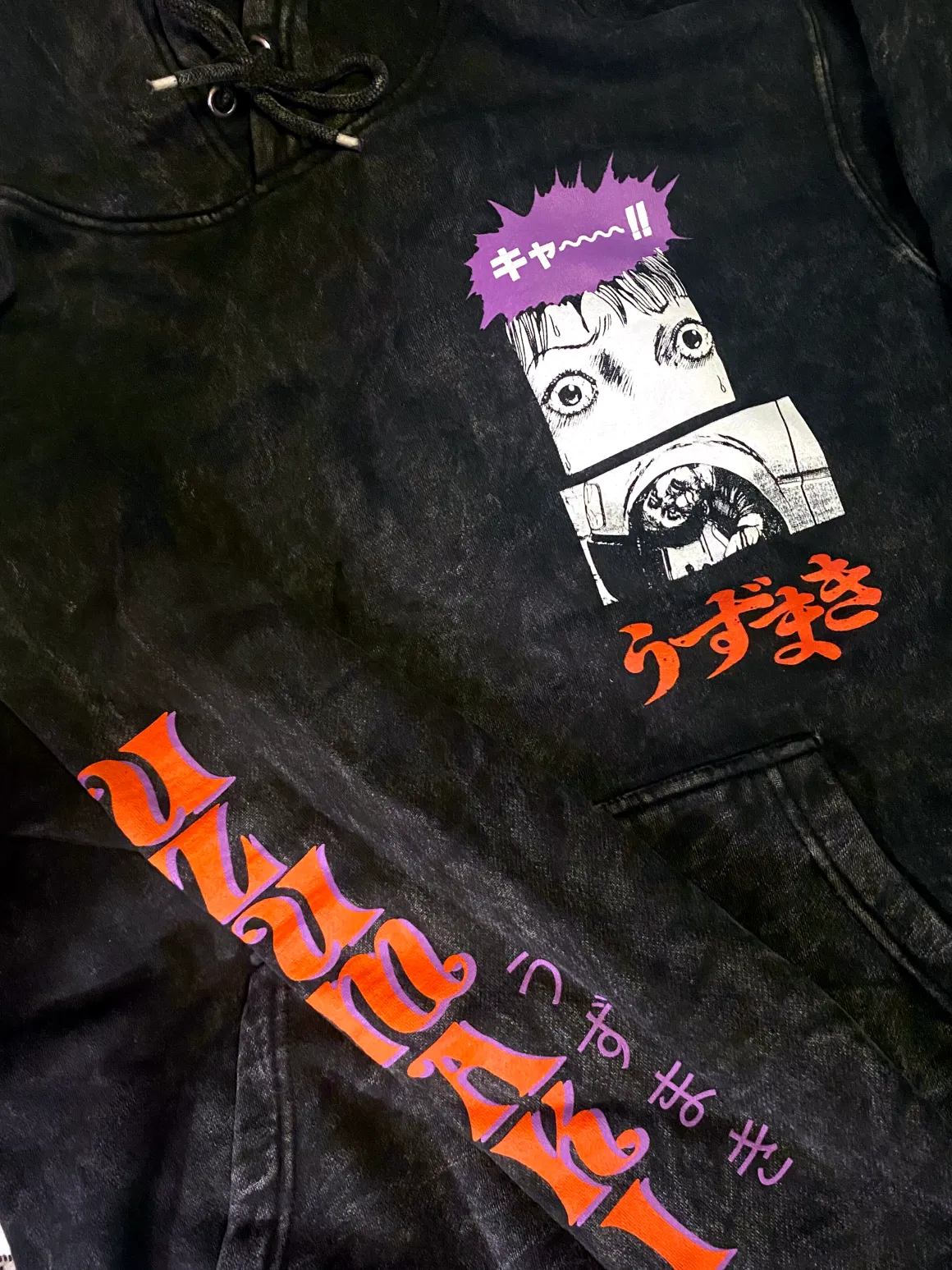 Junji Ito - Uzumaki Eyes Hoodie - Crunchyroll Exclusive