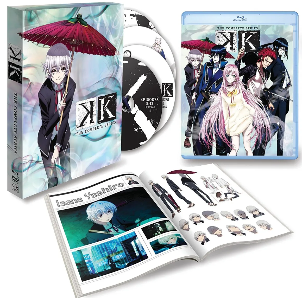 K - Complete Series - Blu-ray + DVD - Limited Edition