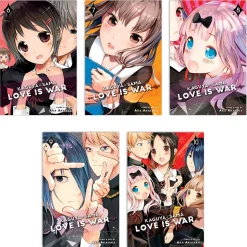 Kaguya-Sama Love Is War Manga (6-10) Bundle