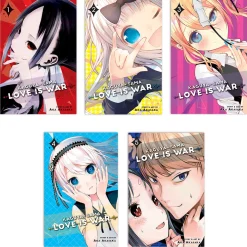 Kaguya-Sama Love Is War Manga (1-5) Bundle