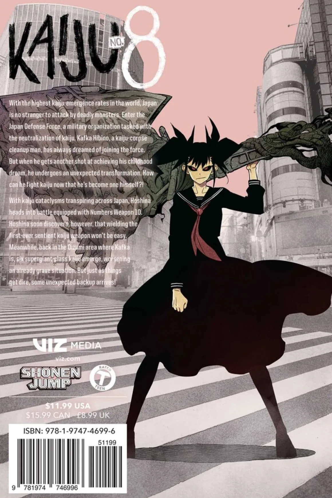 Kaiju No. 8 Manga Volume 10