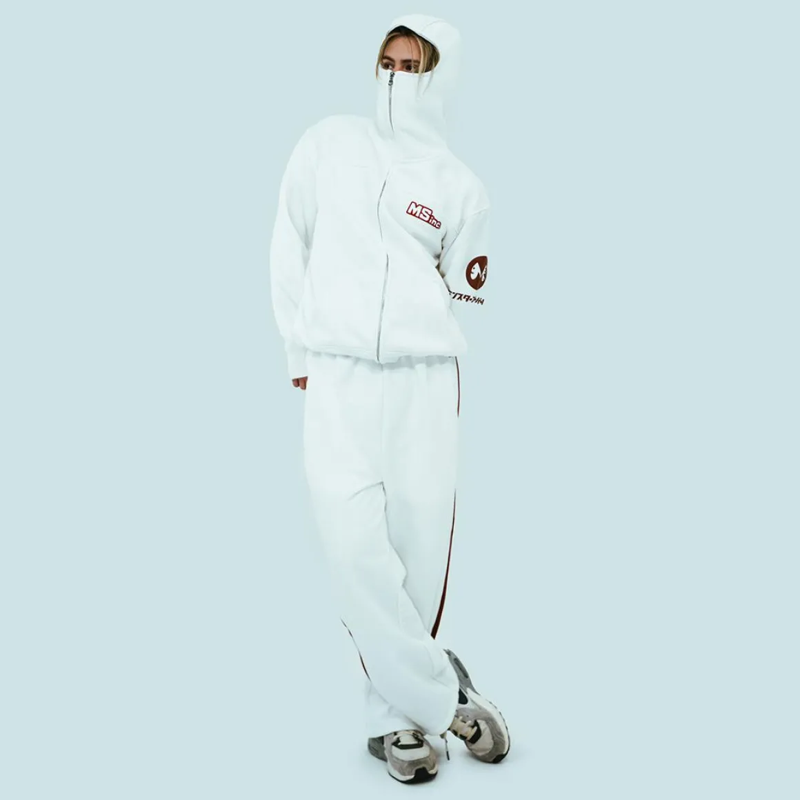 Kaiju No. 8 x Otaku - Monster Sweeper Inc. Embroidered Sweatpants