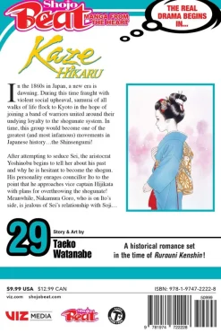 Kaze Hikaru Manga Volume 29