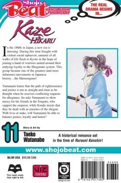 Kaze Hikaru Manga Volume 11