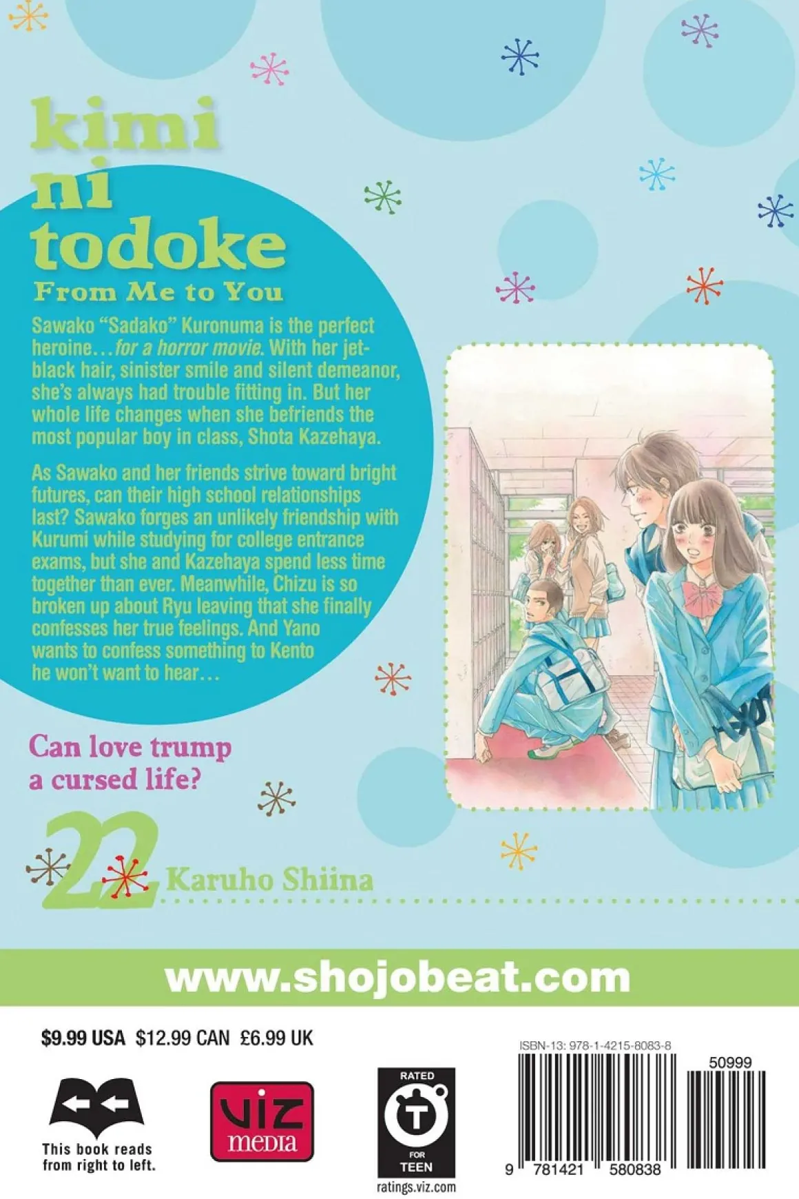 Kimi ni Todoke: From Me to You Manga Volume 22