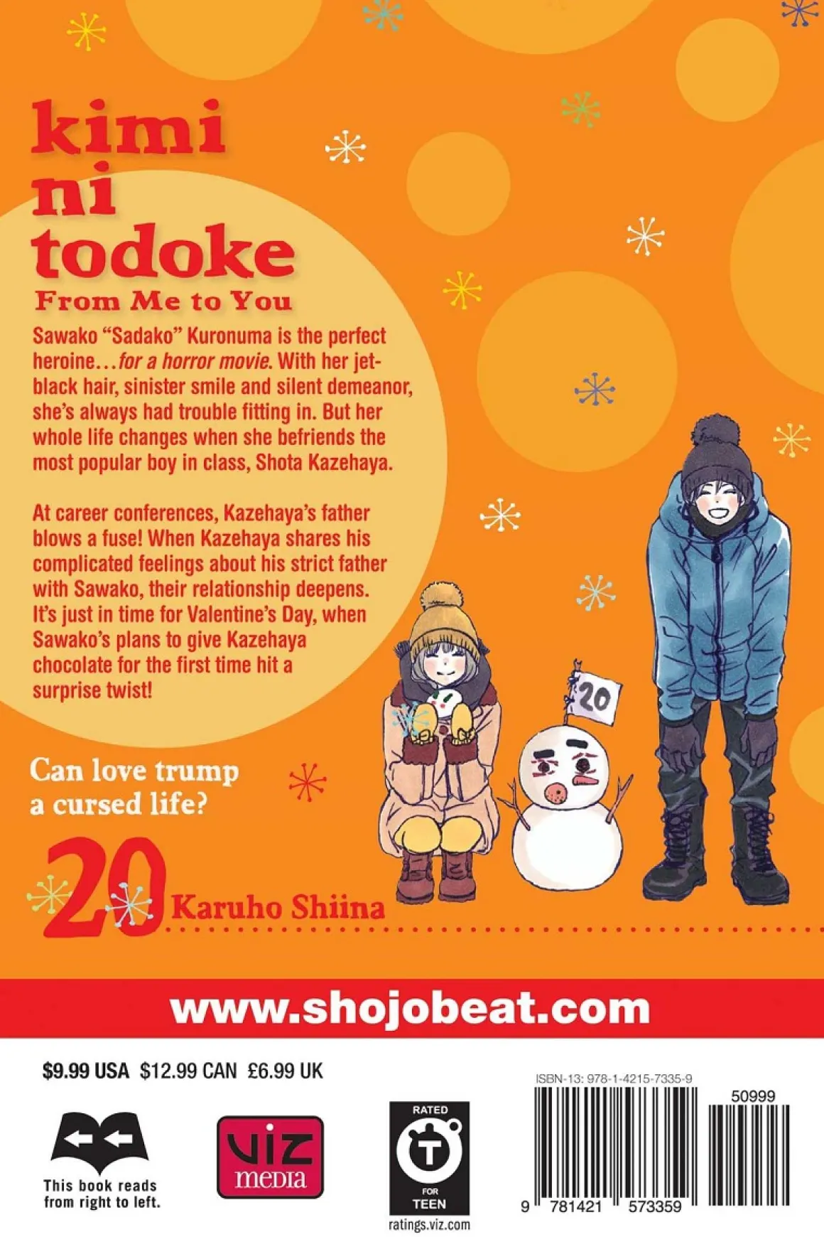 Kimi ni Todoke: From Me to You Manga Volume 20