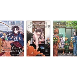 Komi Can't Communicate Manga (25-27) Bundle