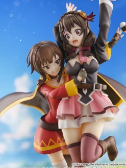 KONOSUBA - An Explosion on This Wonderful World! - Megumin & Yunyun 1/7 Scale Shibuya Scramble Figure Set (They Are Friends Ver.)
