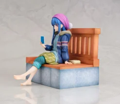 Laid-Back Camp - Rin Shima 1/7 Scale Figure (Footbath Ver.)