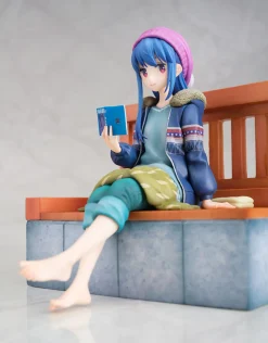 Laid-Back Camp - Rin Shima 1/7 Scale Figure (Footbath Ver.)