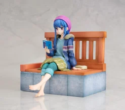 Laid-Back Camp - Rin Shima 1/7 Scale Figure (Footbath Ver.)