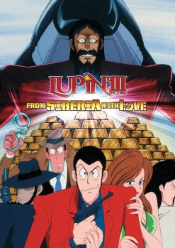 Lupin The 3rd - From Siberia With Love - DVD