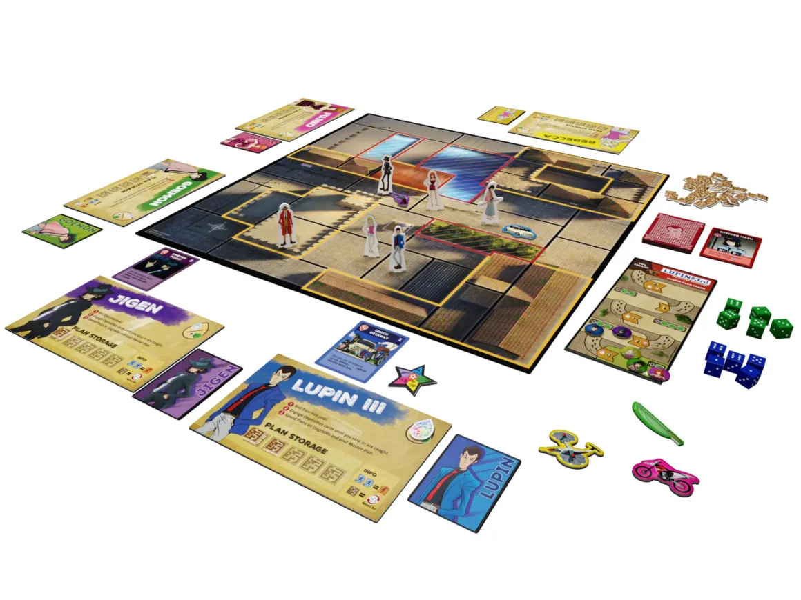 Lupin the 3rd: The Italian Adventure Board Game