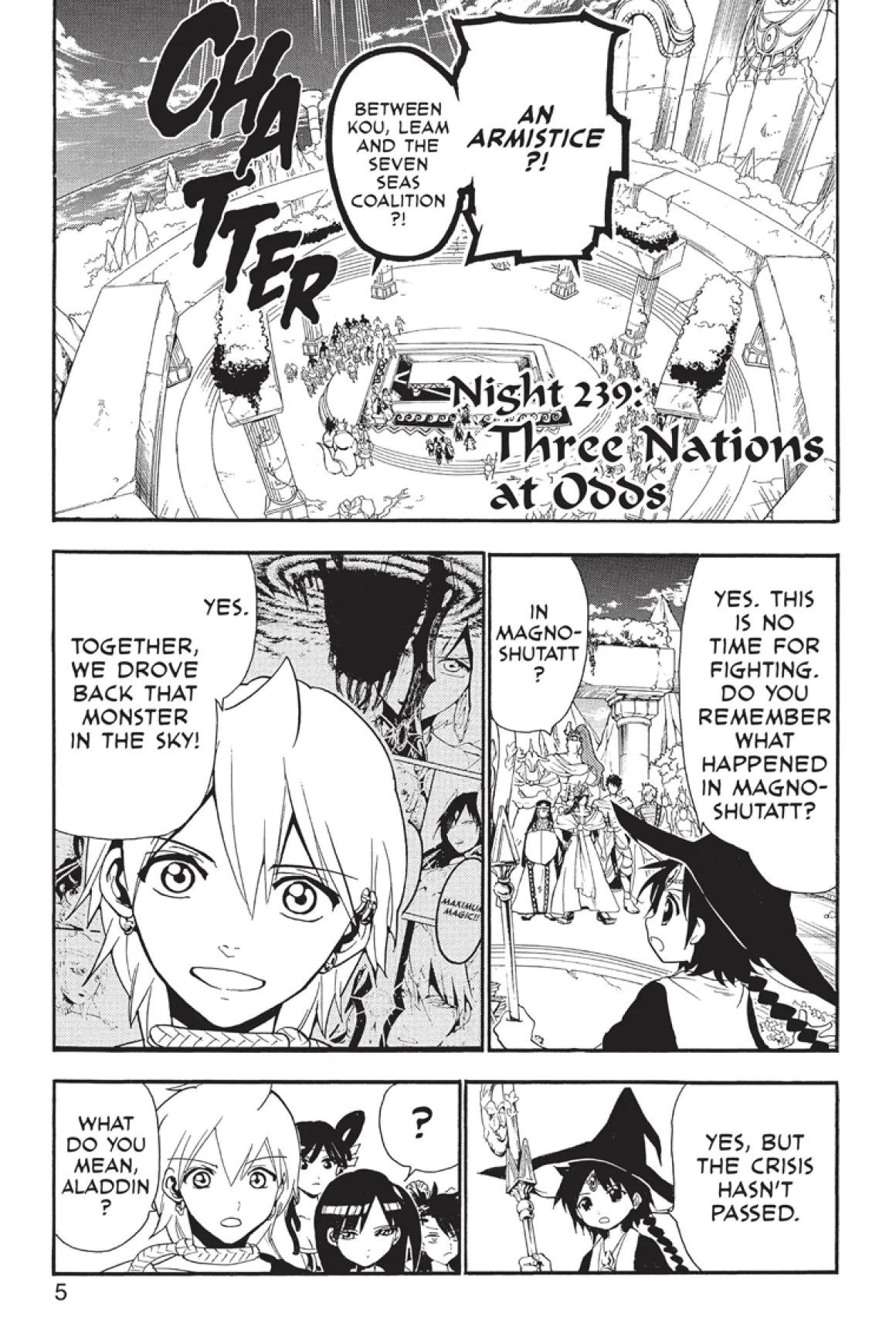 Magi Manga Volume 25