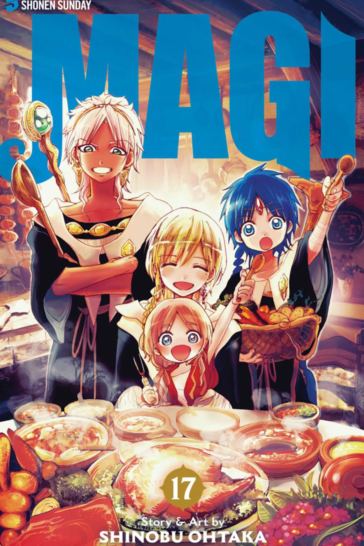 Magi Manga Volume 17