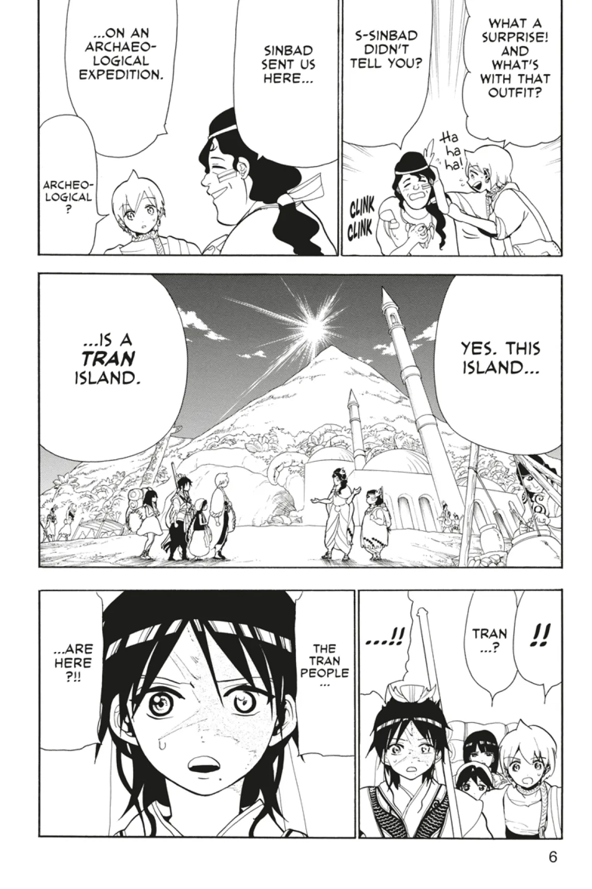 Magi Manga Volume 10