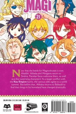 Magi Manga Volume 21