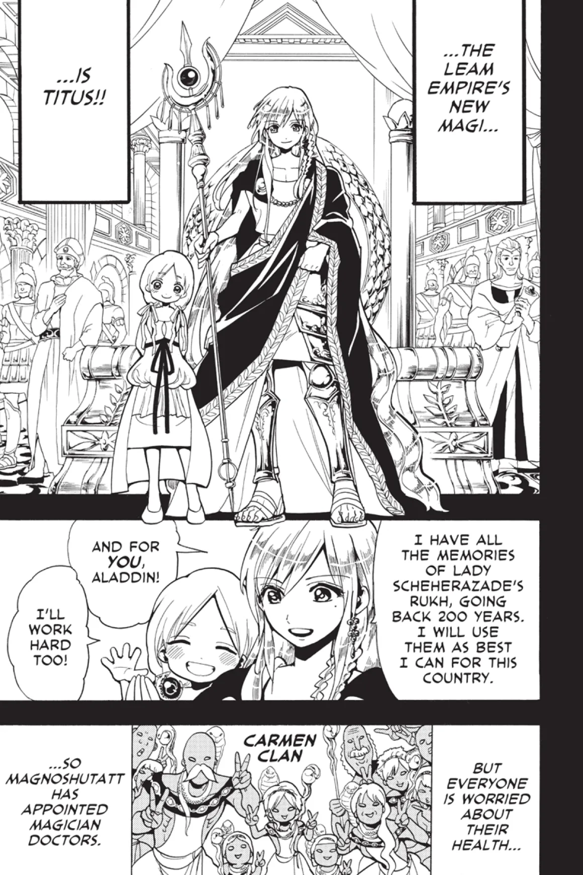 Magi Manga Volume 21