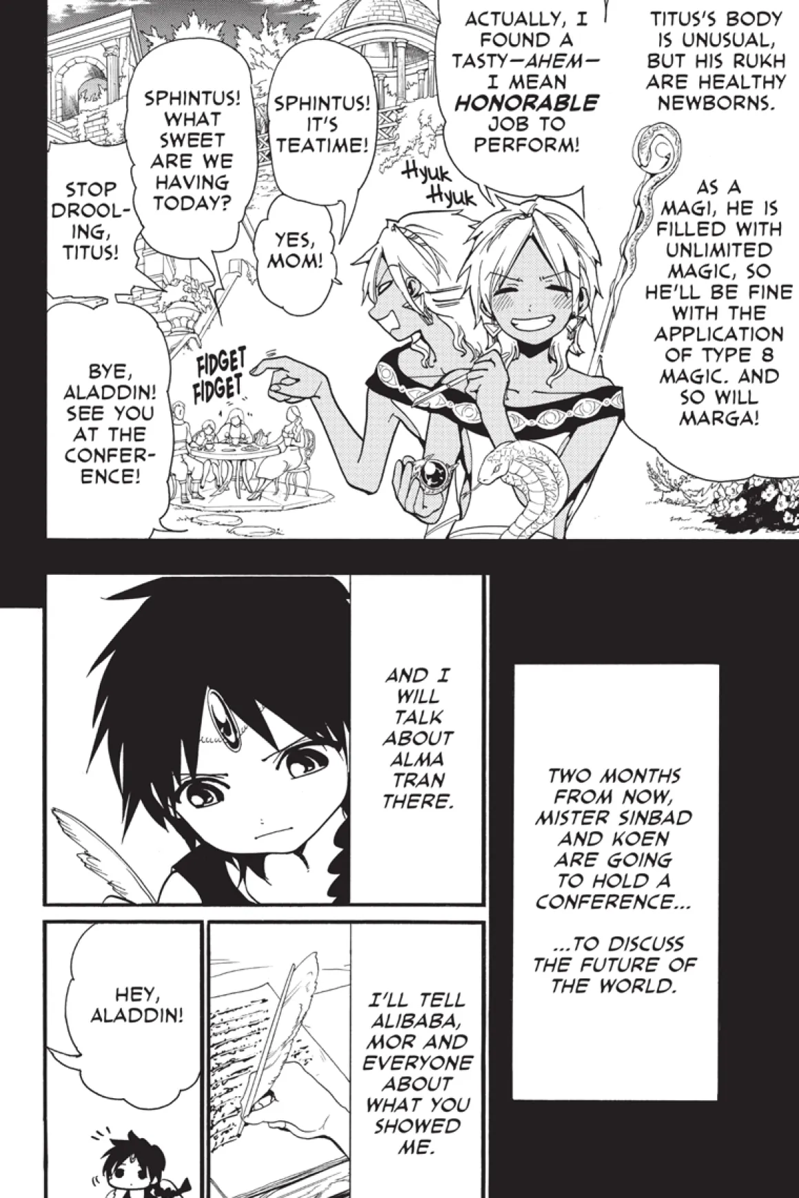 Magi Manga Volume 21