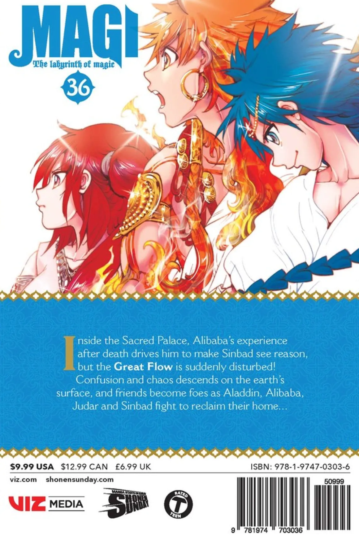Magi Manga Volume 36