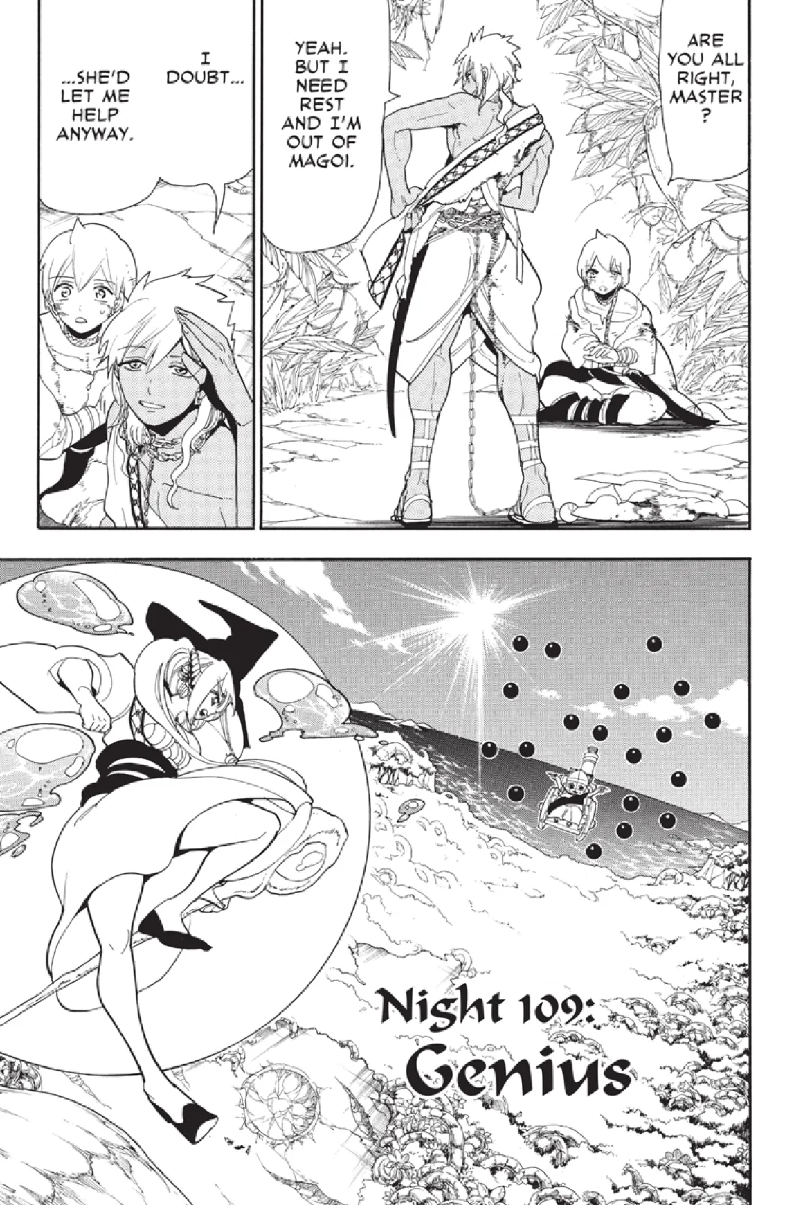 Magi Manga Volume 12