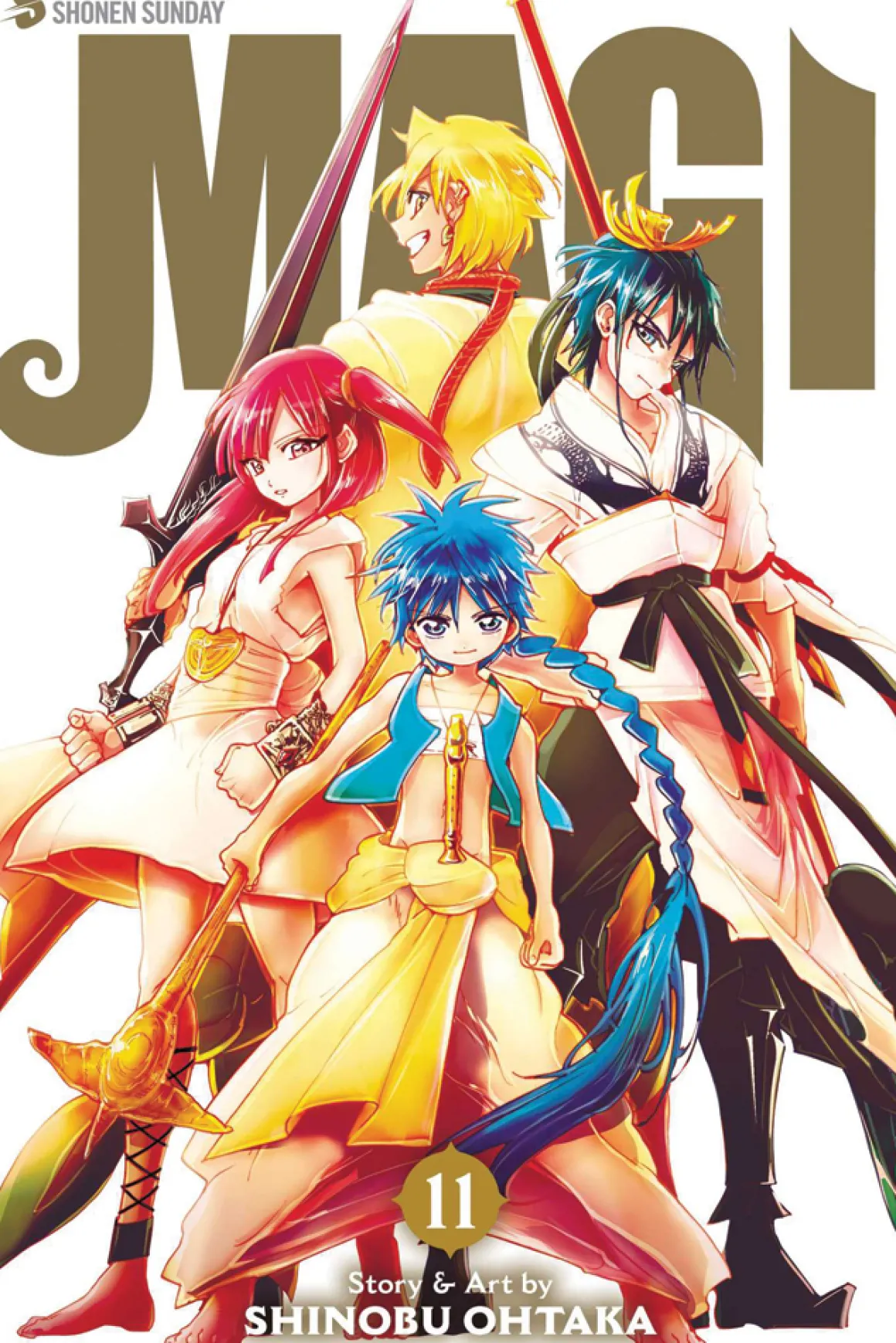 Magi Manga Volume 11