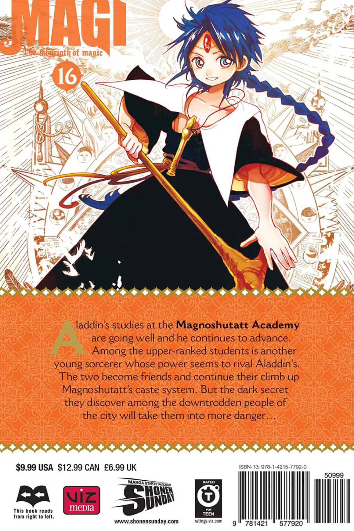 Magi Manga Volume 16