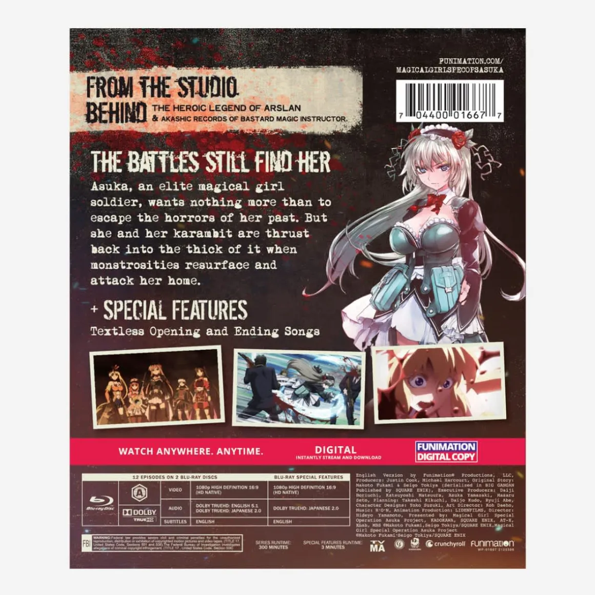 Magical Girl Spec-Ops Asuka - The Complete Series - Blu-ray