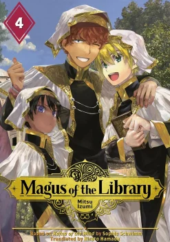 Magus of the Library Manga Volume 4