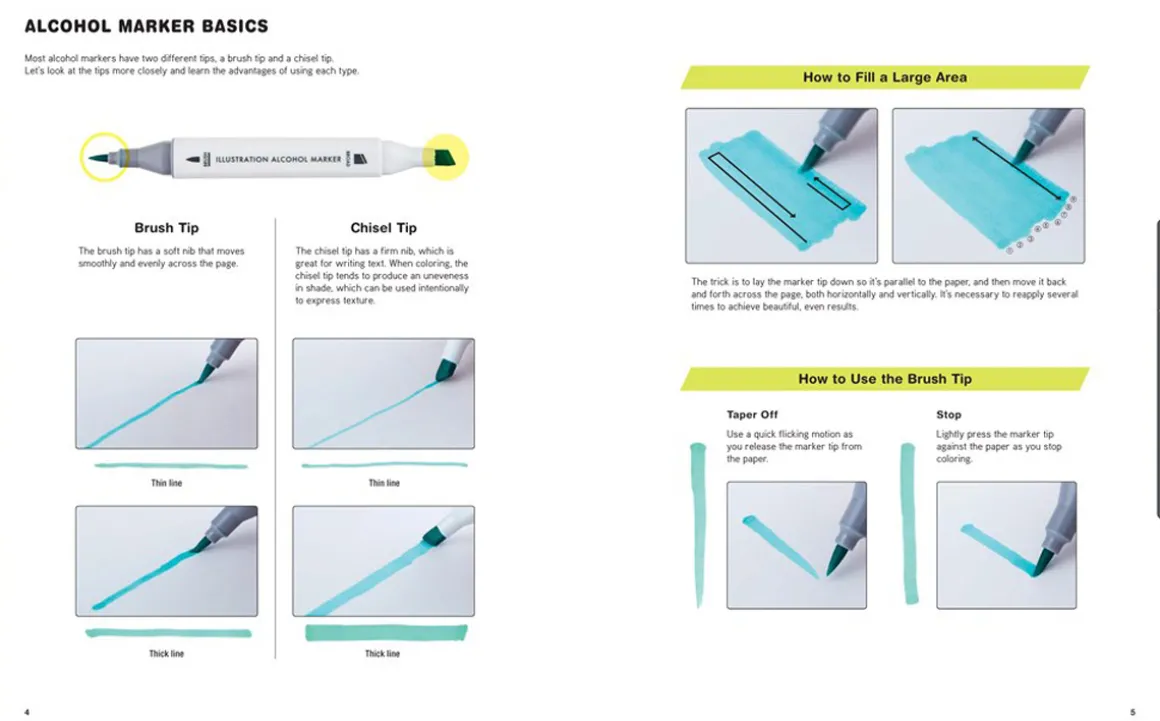Manga Artists' Beginner's Guide To Alcohol Markers