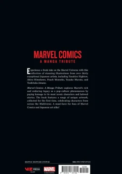 Marvel Comics: A Manga Tribute Art Book (Hardcover)