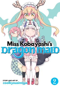 Miss Kobayashi's Dragon Maid Manga Volume 2