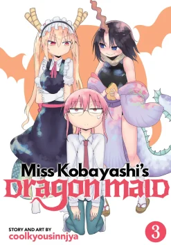 Miss Kobayashi's Dragon Maid Manga Volume 3