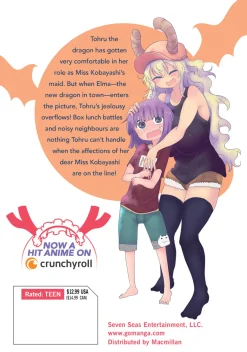 Miss Kobayashi's Dragon Maid Manga Volume 3