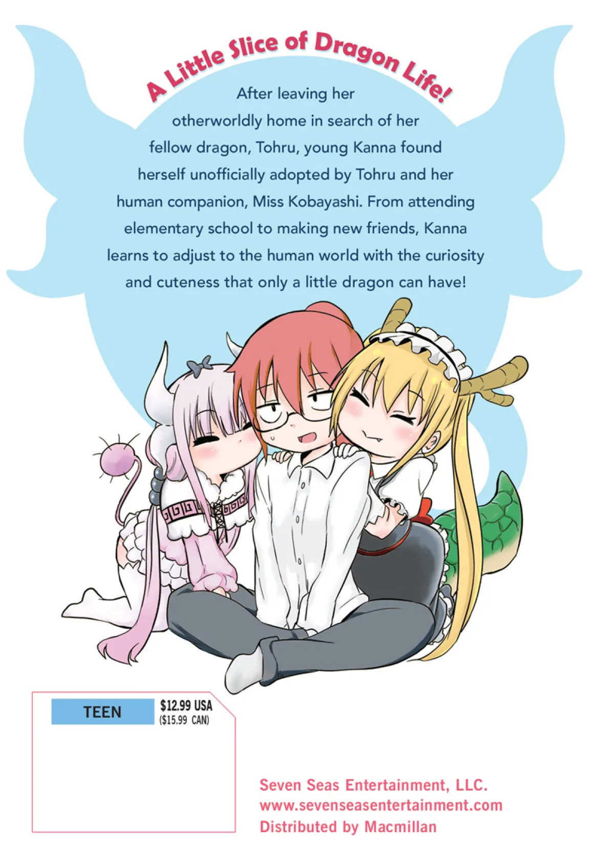 Miss Kobayashi's Dragon Maid: Kanna's Daily Life Manga Volume 1