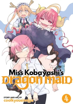 Miss Kobayashi's Dragon Maid Manga Volume 4