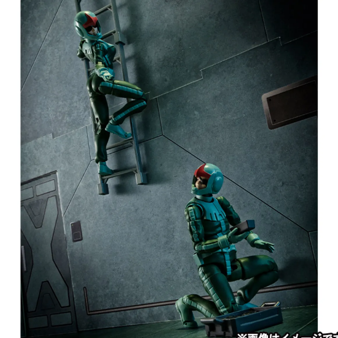 Mobile Suit Gundam - Standard Infantry Zeon Army Soldier 05 G.M.G. 1/18 Scale Action Figure