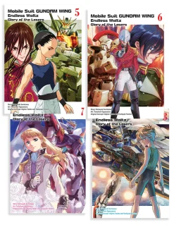 Mobile Suit Gundam Wing Glory of Losers Manga (5-8) Bundle