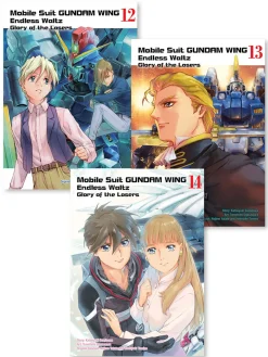 Mobile Suit Gundam Wing Glory of Losers Manga (12-14) Bundle
