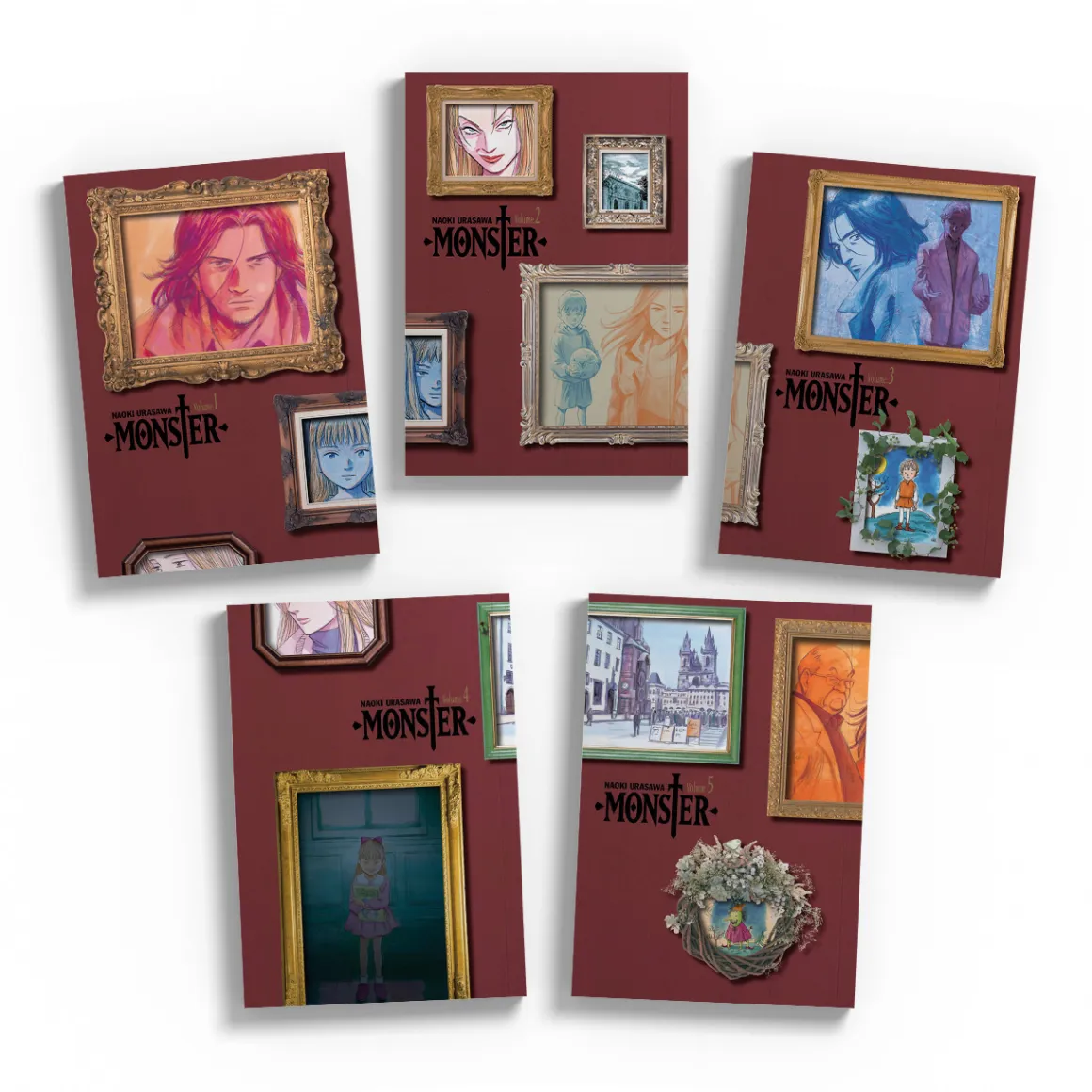 Monster: The Perfect Edition Manga (1-5) Bundle