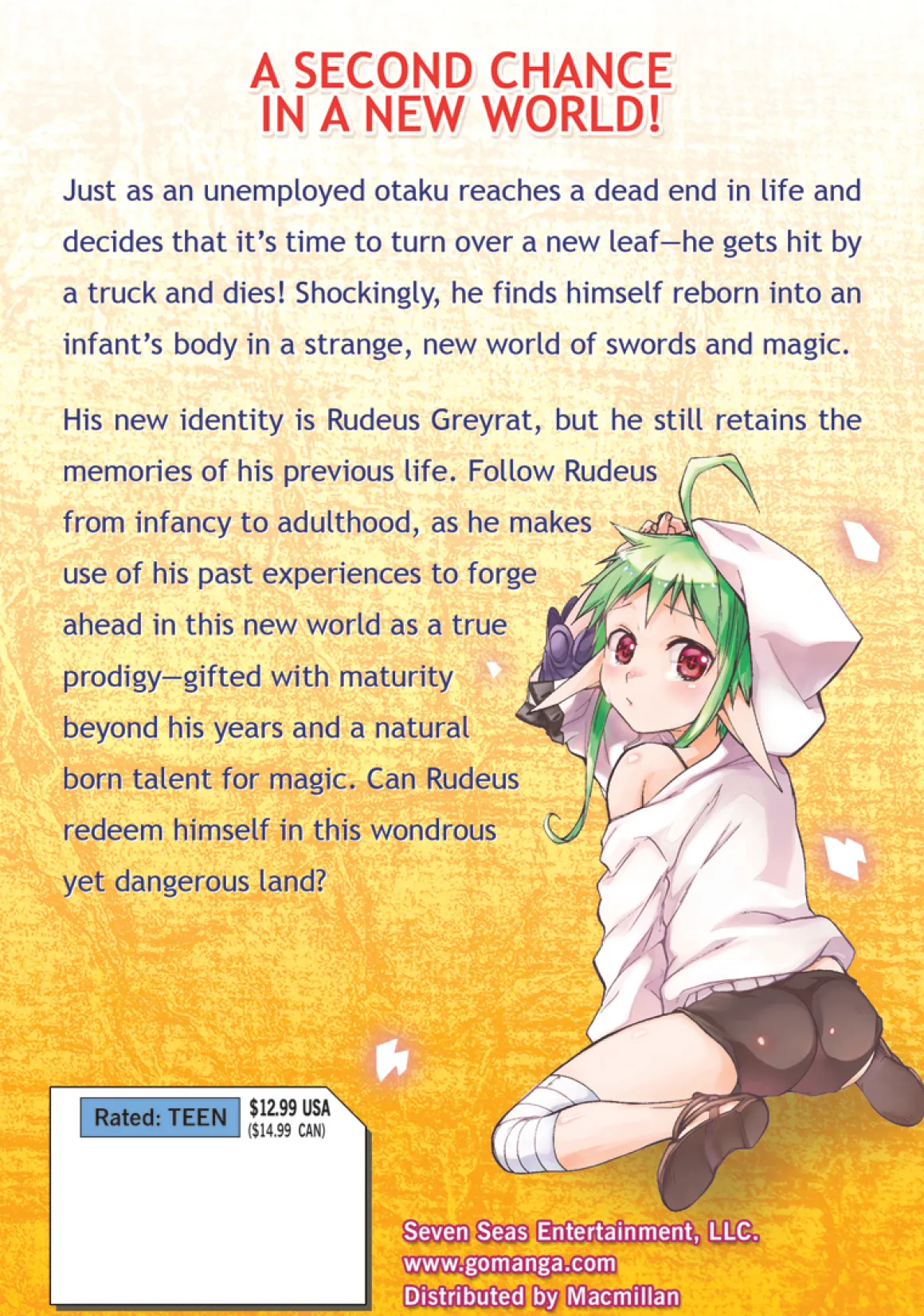 Mushoku Tensei: Jobless Reincarnation Manga Volume 1